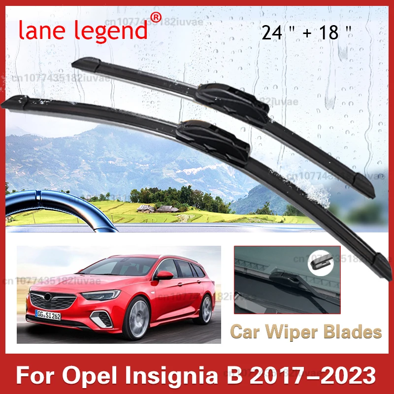 Wiper LHD Front Hybrid Wiper Blades For Opel Insignia B 2017 - 2023 Windshield Windscreen Window Rain Brushes 24"+18"
Wiper LHD Front Hybrid Wiper Blades For Opel Insignia B 2017 - 2023 Windshield Windscreen Window Rain Brushes 24"+18"