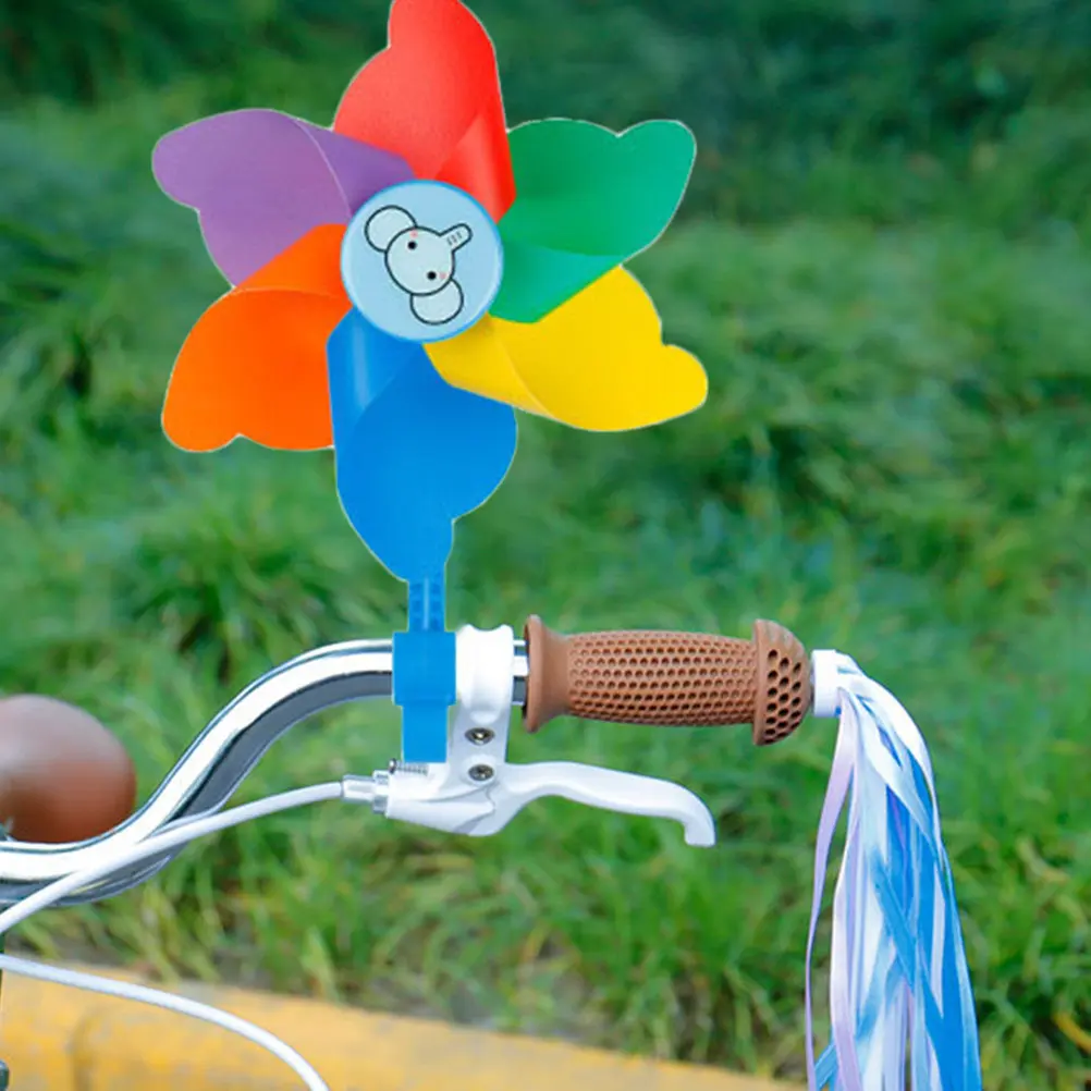 Набор из 1 шт. Декоративный вращающийся ветрячок на руль велосипеда для детей, украшение для самоката, аксессуары для велосипеда, креативный, красочный
Набор из 1 шт. Декоративный вращающийся ветрячок на руль велосипеда для детей, украшение для самоката, аксессуары для велосипеда, креативный, красочный
