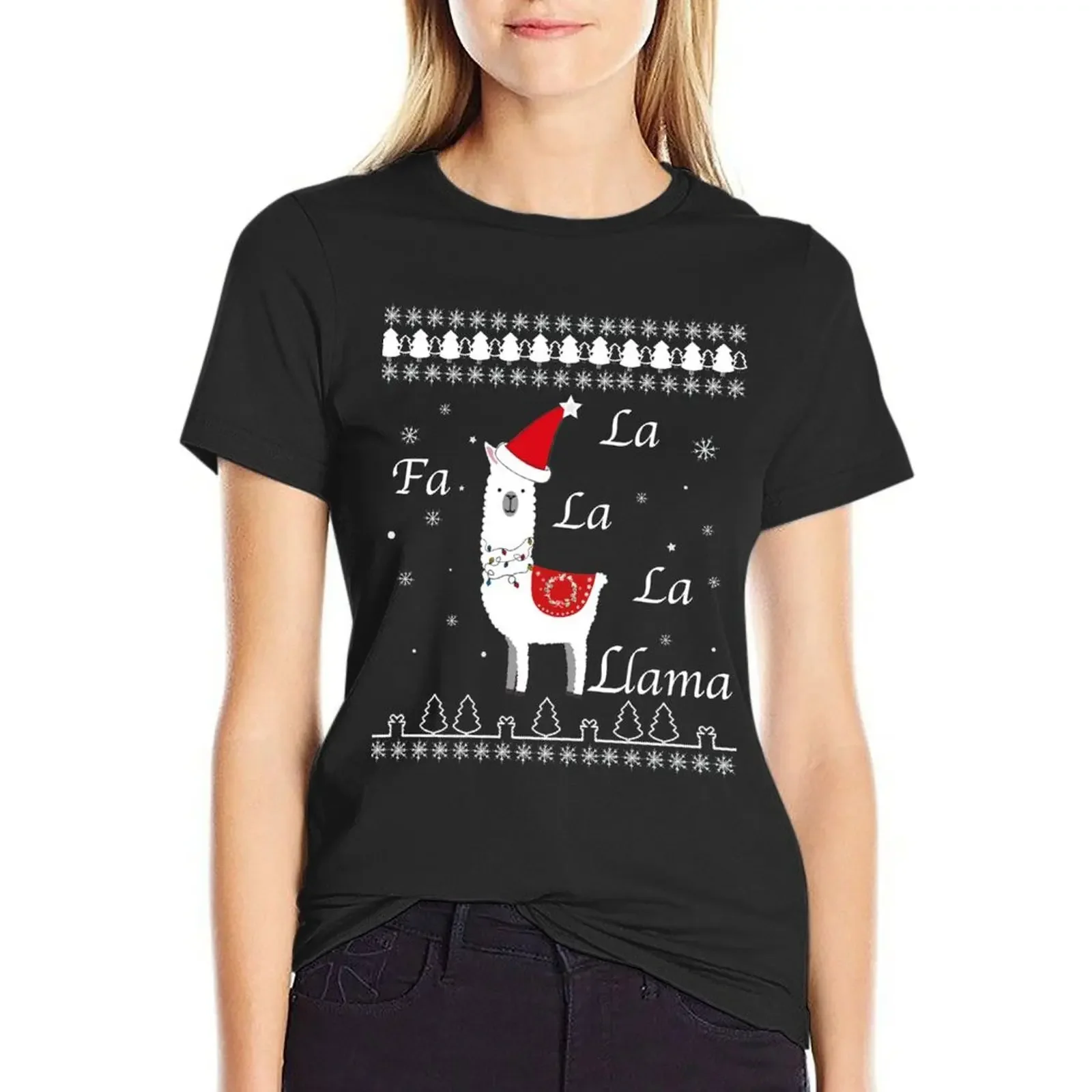 Fa La La Llama Sweater - Falalala Llama Sweater T-Shirt blanks shirts graphic tees anime animal print Women tops
Fa La La Llama Sweater - Falalala Llama Sweater T-Shirt blanks shirts graphic tees anime animal print Women tops