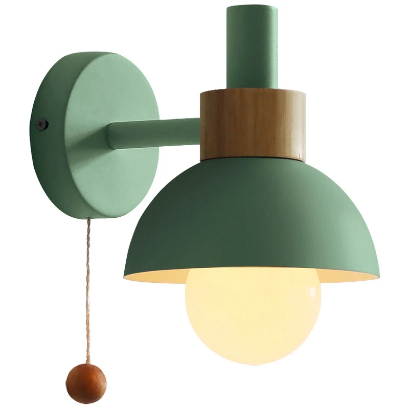 Living Room Porch Aisle Lamp Nordic Minimalist Modern Bedroom Bedside Lamp Macaron Wall Lamp CNIM Hot
Living Room Porch Aisle Lamp Nordic Minimalist Modern Bedroom Bedside Lamp Macaron Wall Lamp CNIM Hot