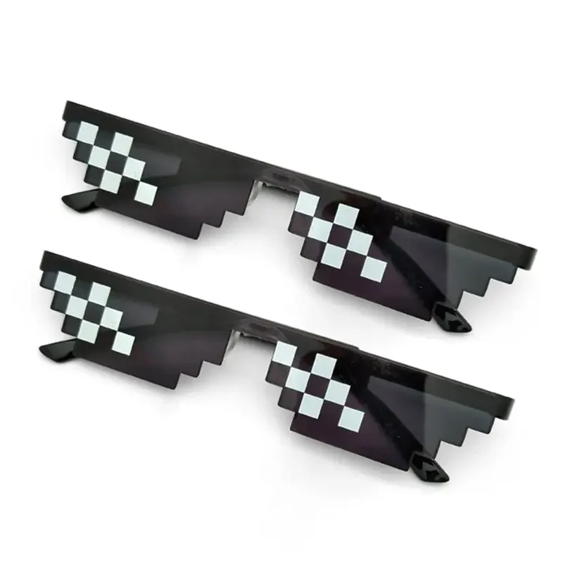 2Pcs Mosaic Sunglasses Cool Party Vintage Shades Eyewear For Men Pixelated Sunglasses Funny Women Glasses
2Pcs Mosaic Sunglasses Cool Party Vintage Shades Eyewear For Men Pixelated Sunglasses Funny Women Glasses