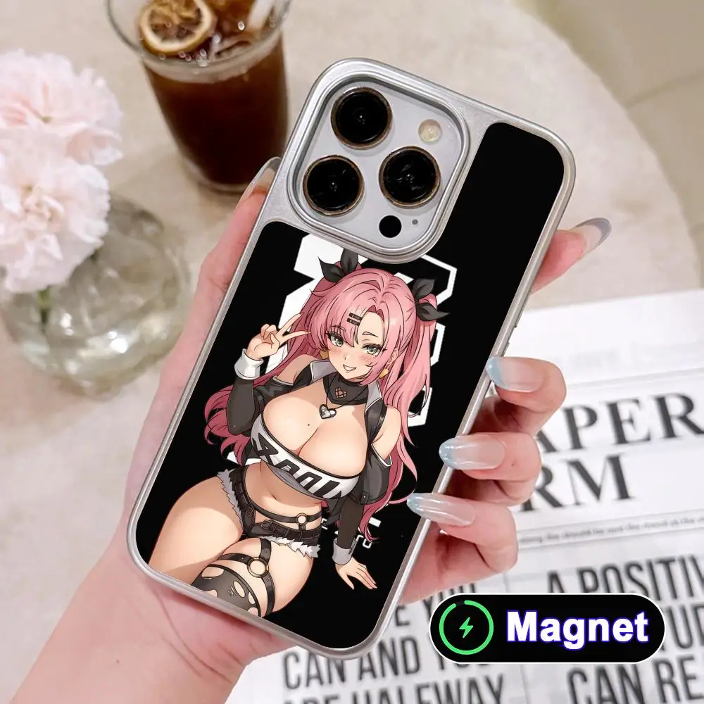 ZZZ Nicole Phone Case for iPhone 17 16 15 14 13 12 11 Air Pro Max Plus Electroplated Silver Magsafe Cover
ZZZ Nicole Phone Case for iPhone 17 16 15 14 13 12 11 Air Pro Max Plus Electroplated Silver Magsafe Cover