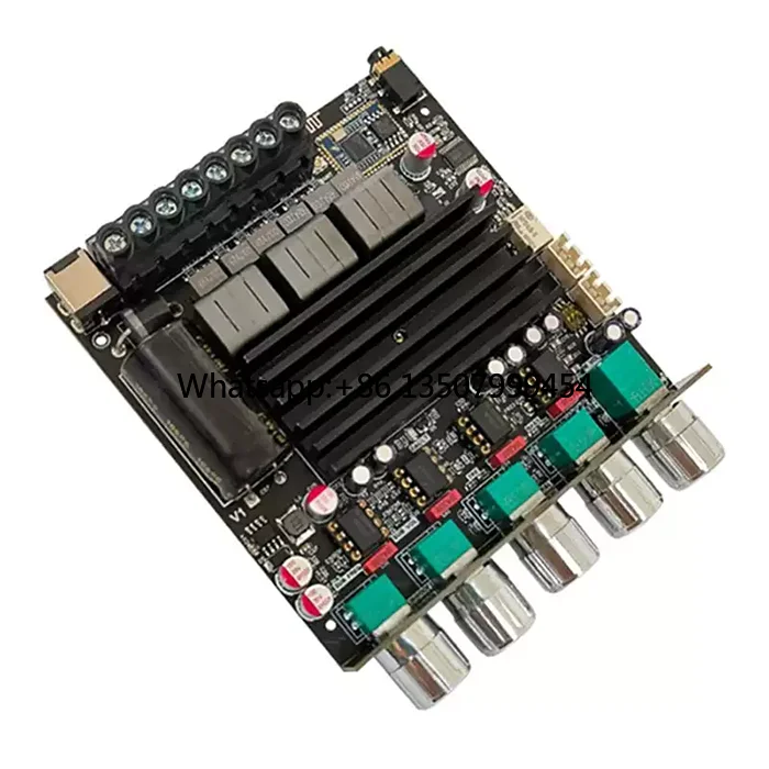 High Power 2.1 Channel Bluetooth Amplifier Board, 100W+100W+200W Audio Board for Home Subwoofer
High Power 2.1 Channel Bluetooth Amplifier Board, 100W+100W+200W Audio Board for Home Subwoofer