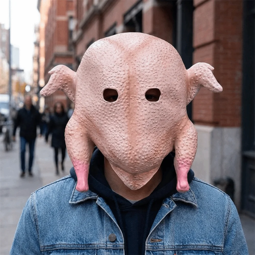 Party Supplies Realistic Turkey Chicken Latex Mask Funny Soft Chicken Headgear Novelty Animal Latex Headgear Carnaval
Party Supplies Realistic Turkey Chicken Latex Mask Funny Soft Chicken Headgear Novelty Animal Latex Headgear Carnaval