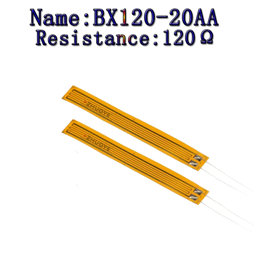 10 шт. тензодатчикBX120-20/30/50/80/100AA сопротивление высокоточное сопротивление 120 Ом датчик давления/веса
10 шт. тензодатчикBX120-20/30/50/80/100AA сопротивление высокоточное сопротивление 120 Ом датчик давления/веса