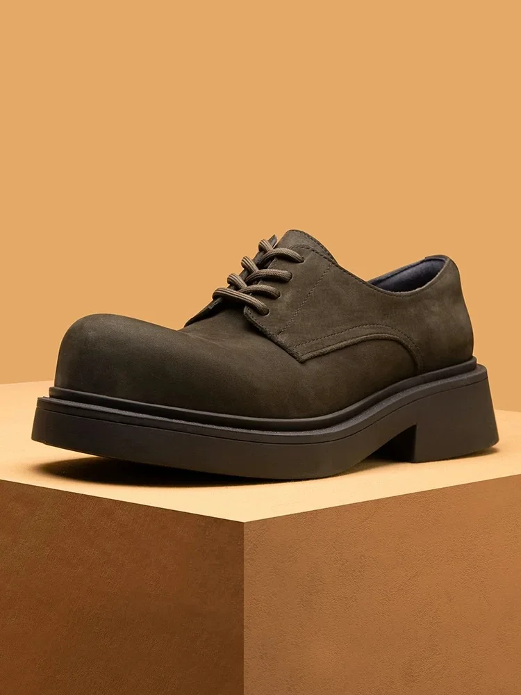 High-end Trendy Men's Big Toe British Retro Handmade Thick Soled Wedding Shoes Businessman Oxfords Casual
High-end Trendy Men's Big Toe British Retro Handmade Thick Soled Wedding Shoes Businessman Oxfords Casual