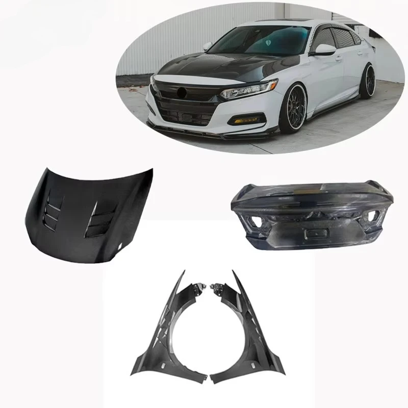 Car Accessories Carbon Fiber Bonnet Hood Front Fender Accessories For Accord 10th Gen 2017-2022 Rear Trunk
Car Accessories Carbon Fiber Bonnet Hood Front Fender Accessories For Accord 10th Gen 2017-2022 Rear Trunk