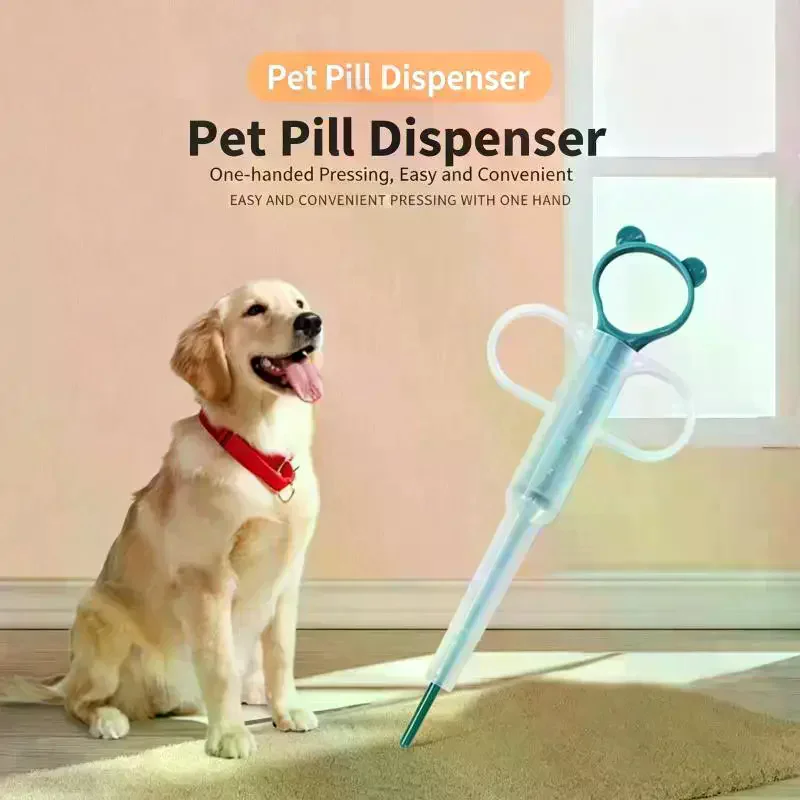 Pet Pill Dispenser With Soft Tip, Cat Dog Medicine Dispenser Shooter With Ergonomic Plunger, Small Animal Feeding Tool
Pet Pill Dispenser With Soft Tip, Cat Dog Medicine Dispenser Shooter With Ergonomic Plunger, Small Animal Feeding Tool