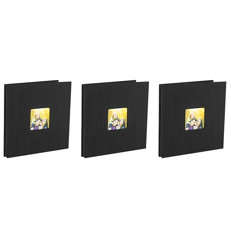 A37T-3X Photo Album Self Adhesive Scrapbook For Wedding/Family/Lovers Linen Cover DIY Gift For Valentines Day Mothers Black
A37T-3X Photo Album Self Adhesive Scrapbook For Wedding/Family/Lovers Linen Cover DIY Gift For Valentines Day Mothers Black