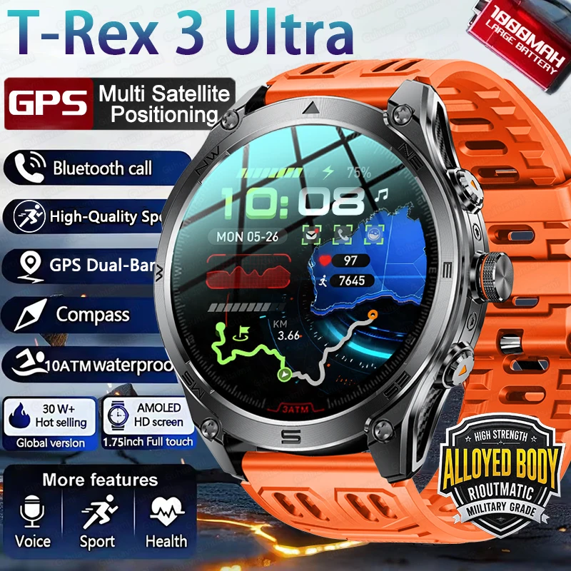 2026 Новые 1000 мАч 1,75 дюйма AMOLED Смарт-часы Мужчины Спорт Фитнес Светодиодный фонарик 10 АТМ Водонепроницаемый Bluetooth Вызов Смарт-браслет
2026 Новые 1000 мАч 1,75 дюйма AMOLED Смарт-часы Мужчины Спорт Фитнес Светодиодный фонарик 10 АТМ Водонепроницаемый Bluetooth Вызов Смарт-браслет