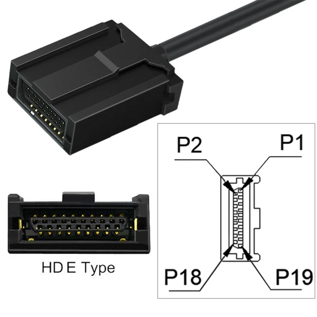 SVFE-g1.5M and-Compatible E Type Male to Female with Lock Extension Cord for Car HDTV Audio and Video Transmission
SVFE-g1.5M and-Compatible E Type Male to Female with Lock Extension Cord for Car HDTV Audio and Video Transmission