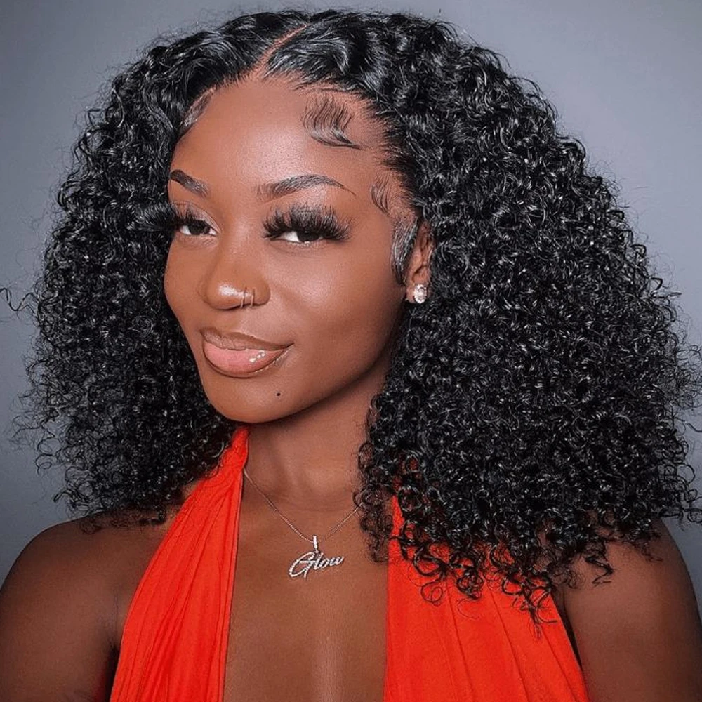 Short Bob Glueless Wigs Deep Wave Glueless Human Hair Ready To Wear 180% Pre Cut Lace 4x4 13x4 Culry Wave Lace Front Wig
Short Bob Glueless Wigs Deep Wave Glueless Human Hair Ready To Wear 180% Pre Cut Lace 4x4 13x4 Culry Wave Lace Front Wig