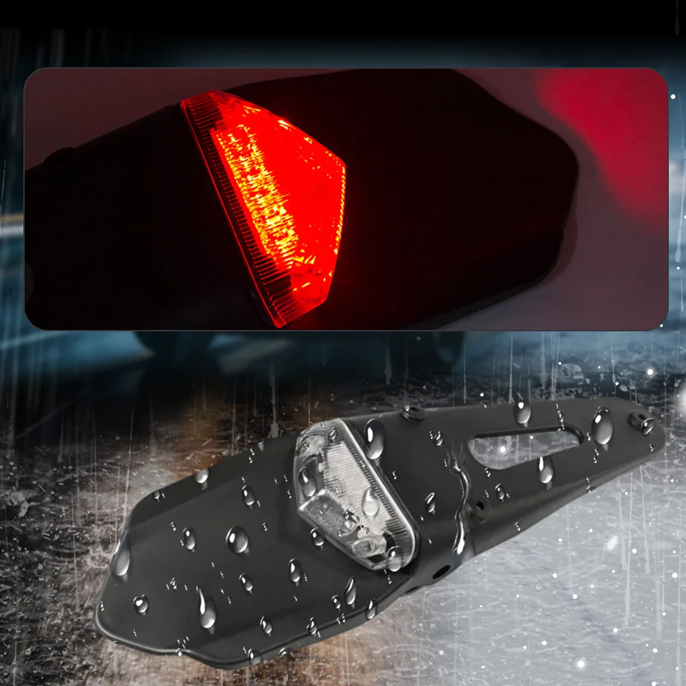 1PCS LED Rear Fender Brake Tail Light Waterproof Tail Light 12V Transparent/Smoked Shell For Motorcycle Universial
1PCS LED Rear Fender Brake Tail Light Waterproof Tail Light 12V Transparent/Smoked Shell For Motorcycle Universial