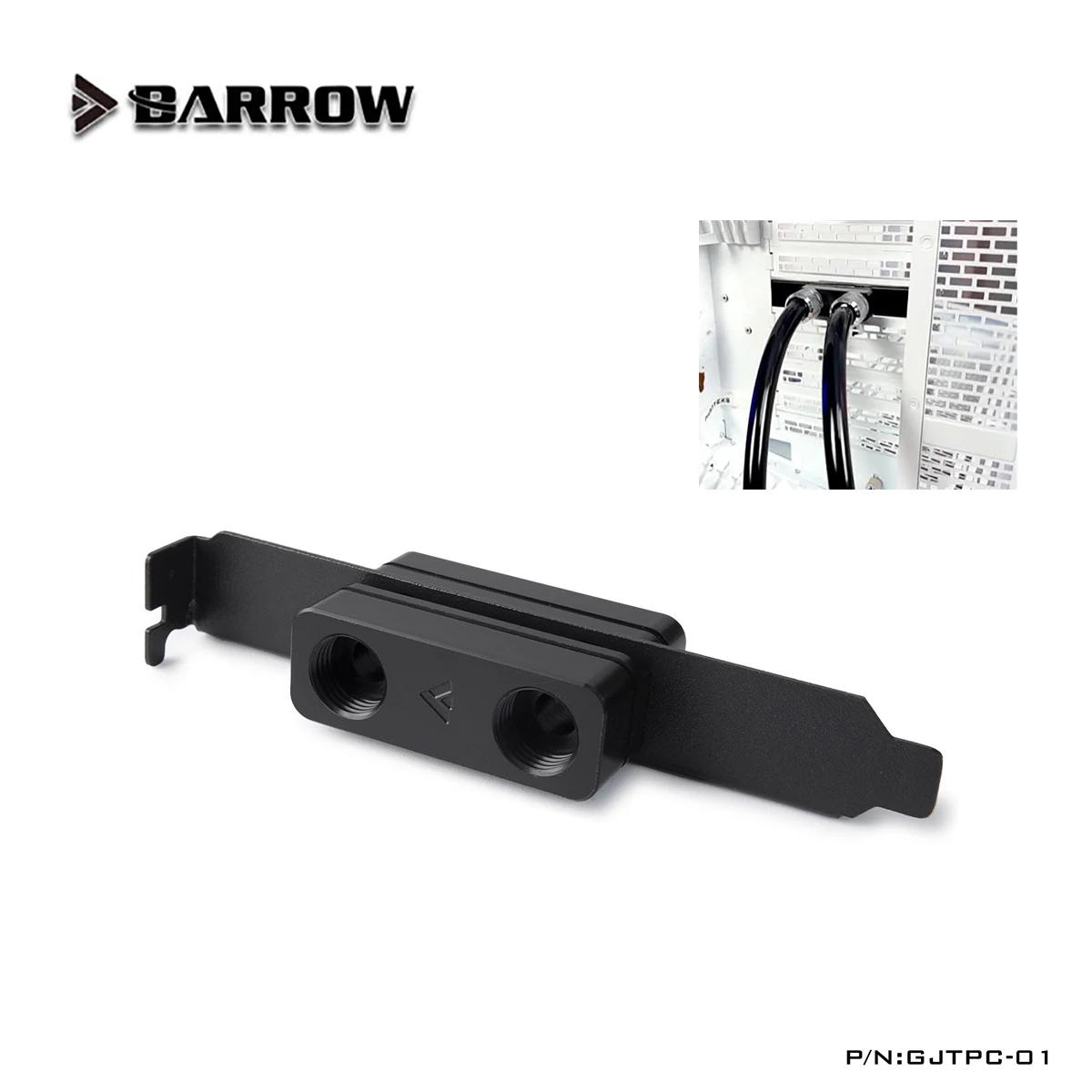 Модуль сквозной перегородки Barrow Case PCI-E для подключения внешнего водяного охлаждения T внутренних трубопроводов хоста
Модуль сквозной перегородки Barrow Case PCI-E для подключения внешнего водяного охлаждения T внутренних трубопроводов хоста