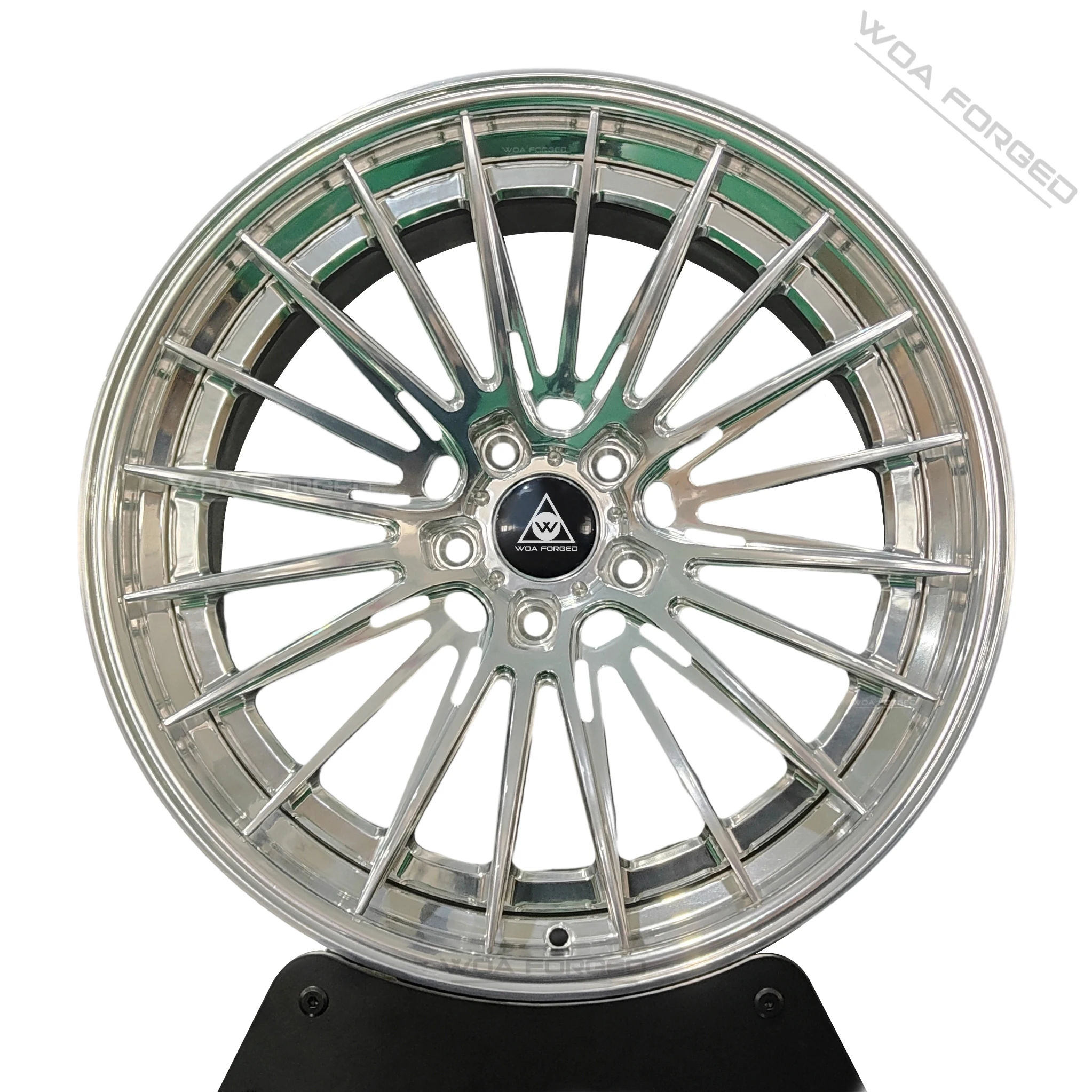 High Quality 2-Piece Forged Car Wheels Polished Chrome Multi Spoke 19 Inch 5x114.3 5x120 for Golf GTI BMW 3 Series Tesla Model 3
High Quality 2-Piece Forged Car Wheels Polished Chrome Multi Spoke 19 Inch 5x114.3 5x120 for Golf GTI BMW 3 Series Tesla Model 3