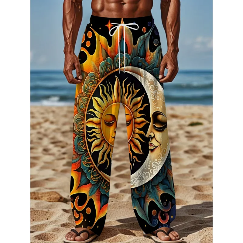 Men'S Vintage-Inspired Casual Pants Loose Fit Straight Leg With Drawstring All Over Print Design Trendy For Casual Wear Pants
Men'S Vintage-Inspired Casual Pants Loose Fit Straight Leg With Drawstring All Over Print Design Trendy For Casual Wear Pants