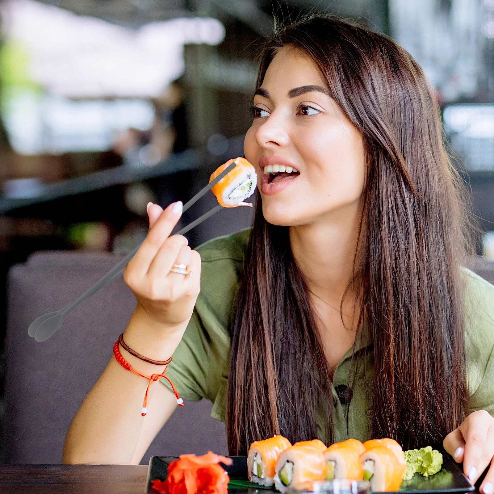 Silicone Double End Multi-Use Kitchen Gadget Coffee Stirrer Bar Stirring Rod Dual-End Spoon Multipurpose Spoon Household
Silicone Double End Multi-Use Kitchen Gadget Coffee Stirrer Bar Stirring Rod Dual-End Spoon Multipurpose Spoon Household