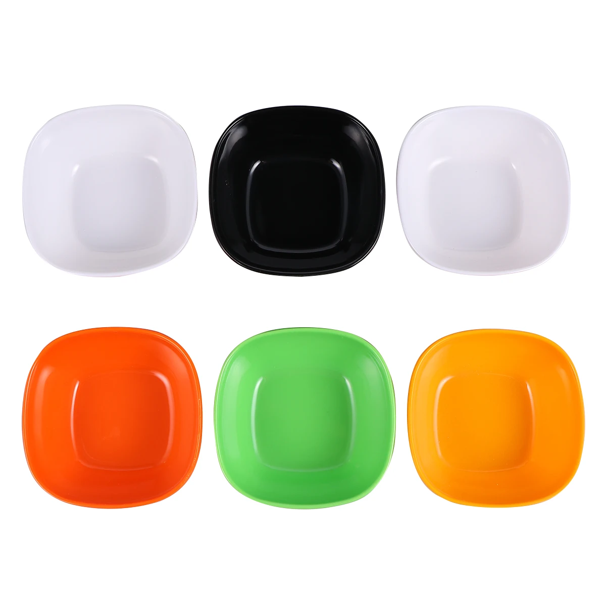 1 Pack/6pcs Creative Square Shaped Bowl Useful Fruit Salad Bowl Pratical Dessert Food Serving Bowl for Home Restaurant (Random C
1 Pack/6pcs Creative Square Shaped Bowl Useful Fruit Salad Bowl Pratical Dessert Food Serving Bowl for Home Restaurant (Random C