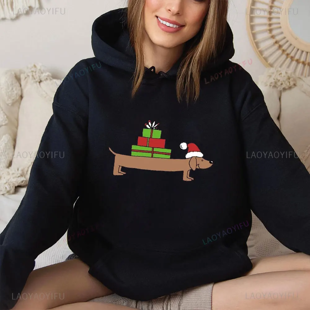 Autumn Women Hoodies Christmas Gift Printed Hoodie Fashion Dachshund Pullover Cartoon Winter Warm Casual Sweater Clothes
Autumn Women Hoodies Christmas Gift Printed Hoodie Fashion Dachshund Pullover Cartoon Winter Warm Casual Sweater Clothes