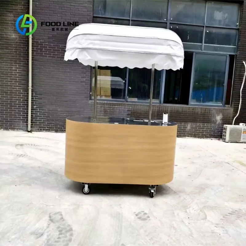 Custom All-Weather Commercial Ice Cream Stand Cart with Cart, Lockable Wheels, Ideal for Year-Round Operations, Food Courts
Custom All-Weather Commercial Ice Cream Stand Cart with Cart, Lockable Wheels, Ideal for Year-Round Operations, Food Courts