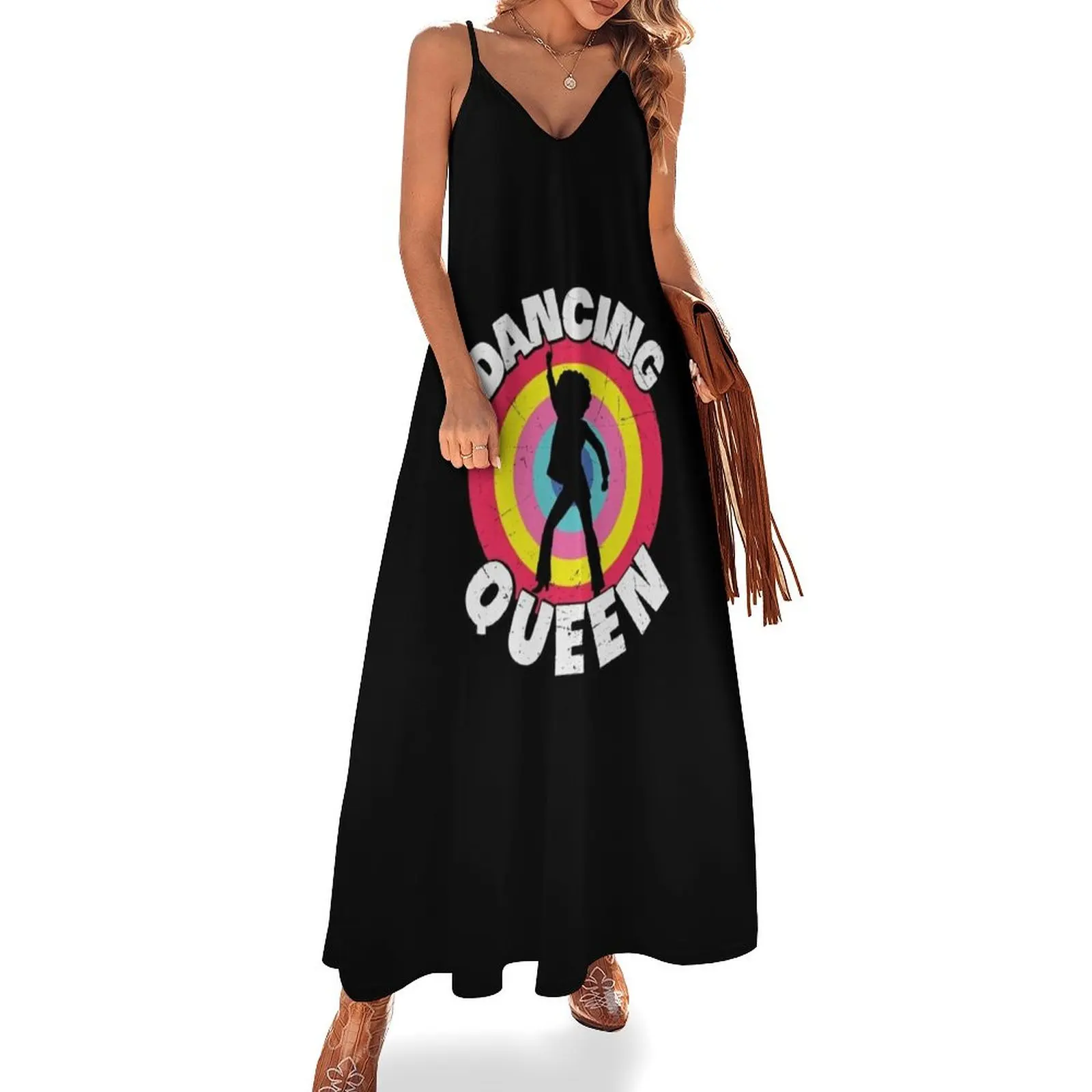 Dancing Queen Roller Disco Outfit Sleeveless Dress cute dress loose women's dress korean style Women's summer skirt
Dancing Queen Roller Disco Outfit Sleeveless Dress cute dress loose women's dress korean style Women's summer skirt