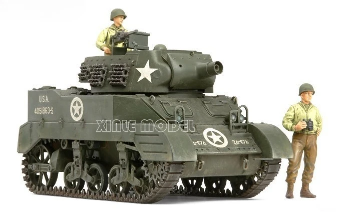 1/35 TAMIYA Model Tank Kit 35312 M8 Howitzer Motor Carriage(with Soldier) for Military Toy Model Hobby Collection
1/35 TAMIYA Model Tank Kit 35312 M8 Howitzer Motor Carriage(with Soldier) for Military Toy Model Hobby Collection