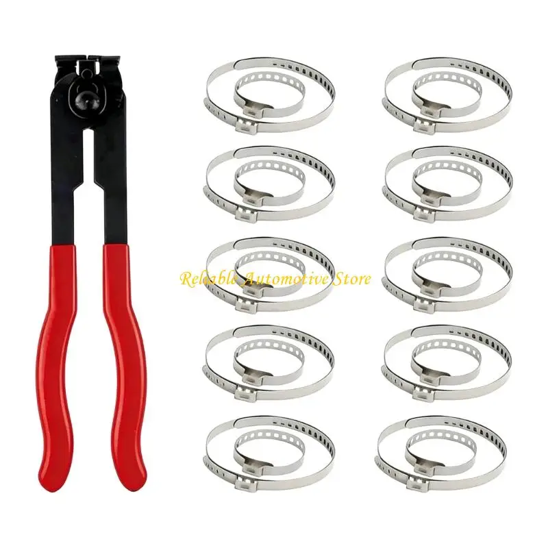 M68B 20Pcs Strong Metal Clamps For CV Joint And Ergonomic Clamp Pliers
M68B 20Pcs Strong Metal Clamps For CV Joint And Ergonomic Clamp Pliers