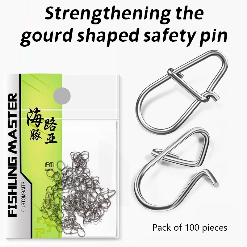 /KQM/100Pcs Fishing Clips Fast Crankbait Snaps Fishing Lures Connectors Saltwater Fishing Lock Lure Stainless
/KQM/100Pcs Fishing Clips Fast Crankbait Snaps Fishing Lures Connectors Saltwater Fishing Lock Lure Stainless