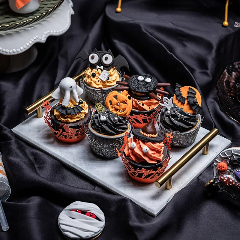 Simulation cupcake lollipop pumpkin ornament decoration Halloween dessert table decoration scene layout dessert shooting props
Simulation cupcake lollipop pumpkin ornament decoration Halloween dessert table decoration scene layout dessert shooting props