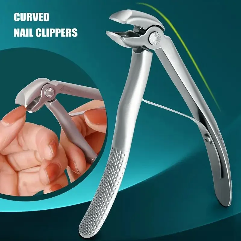 Modern Convex Blade Edge Nail Clippers Stainless Steel Toenail Clippers Wide Mouth Opening Thick Hard Toenail Cutter Manicure
Modern Convex Blade Edge Nail Clippers Stainless Steel Toenail Clippers Wide Mouth Opening Thick Hard Toenail Cutter Manicure