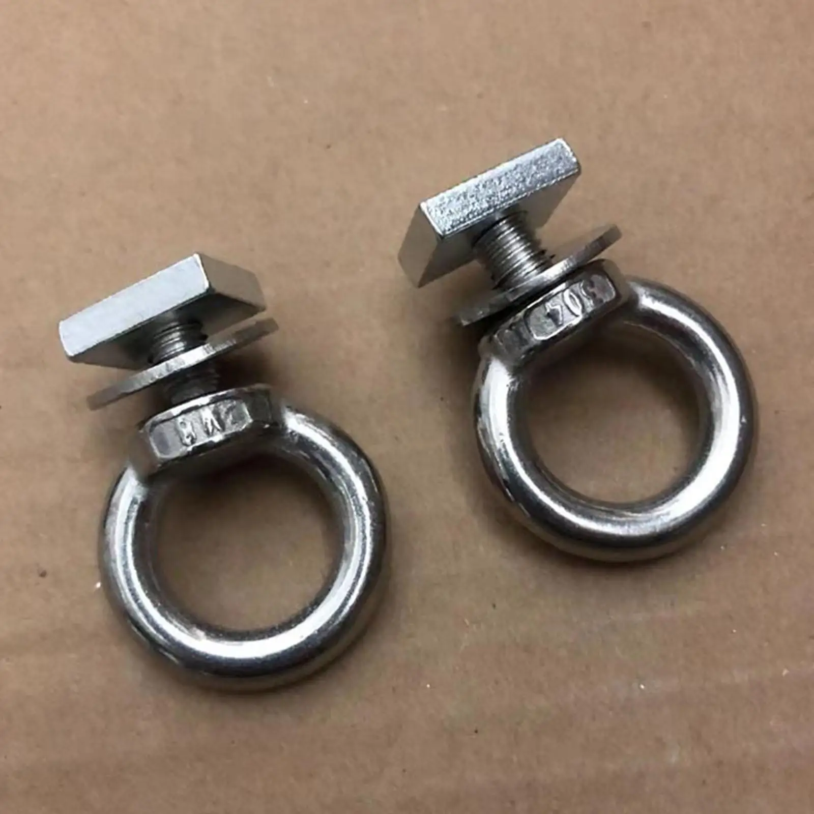 Heavy Duty Eye Bolt Set M8 Thread Stainless Steel Roof Rack Platform Expansion Tie Down Rings for Vehicle Cargo Carrier
Heavy Duty Eye Bolt Set M8 Thread Stainless Steel Roof Rack Platform Expansion Tie Down Rings for Vehicle Cargo Carrier