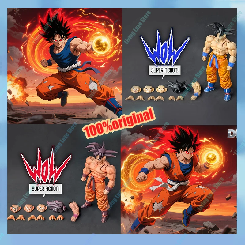 In Stock Wow Super Action Studio 1/12 Dragon Ball Anime Fiqure Kaiouken Son Goku Action Fiqurine Collect Goku Model Toy Kid Gift
In Stock Wow Super Action Studio 1/12 Dragon Ball Anime Fiqure Kaiouken Son Goku Action Fiqurine Collect Goku Model Toy Kid Gift