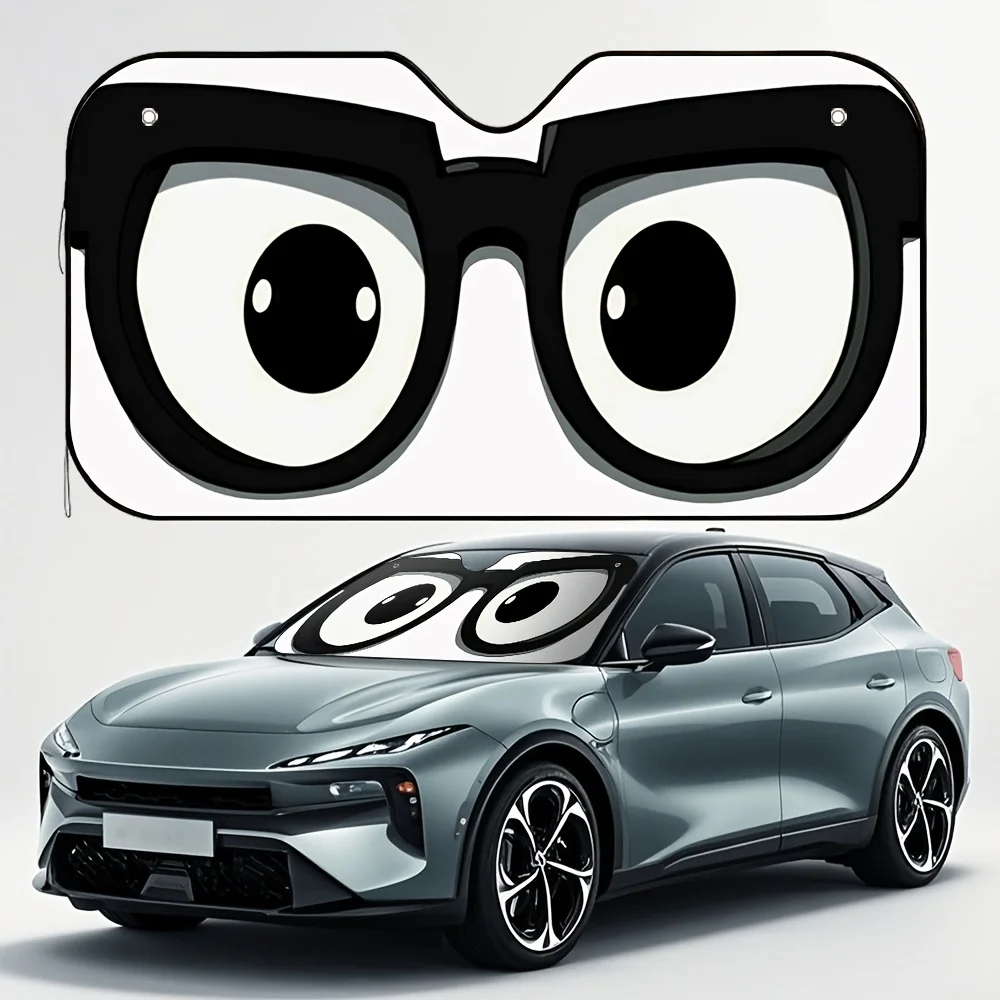 1 шт. Солнцезащитный козырек с мультяшным рисунком глаз для автомобилей, внедорожников и грузовиков — стильный и эффективный, складной с 4 присосками, сохраняет ваш автомобиль
1 шт. Солнцезащитный козырек с мультяшным рисунком глаз для автомобилей, внедорожников и грузовиков — стильный и эффективный, складной с 4 присосками, сохраняет ваш автомобиль