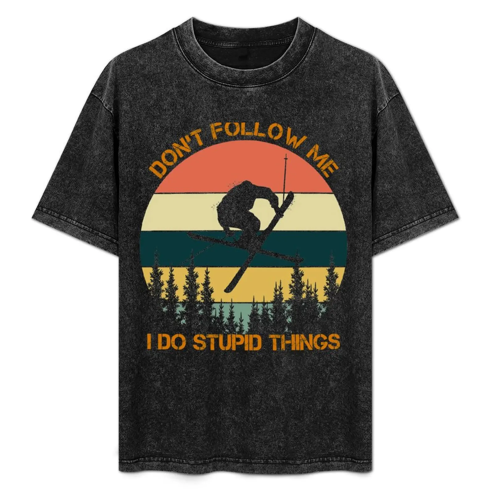 Don't follow me I do stupid things skiing vintage T-Shirt Large Size Breathable Tee
Don't follow me I do stupid things skiing vintage T-Shirt Large Size Breathable Tee