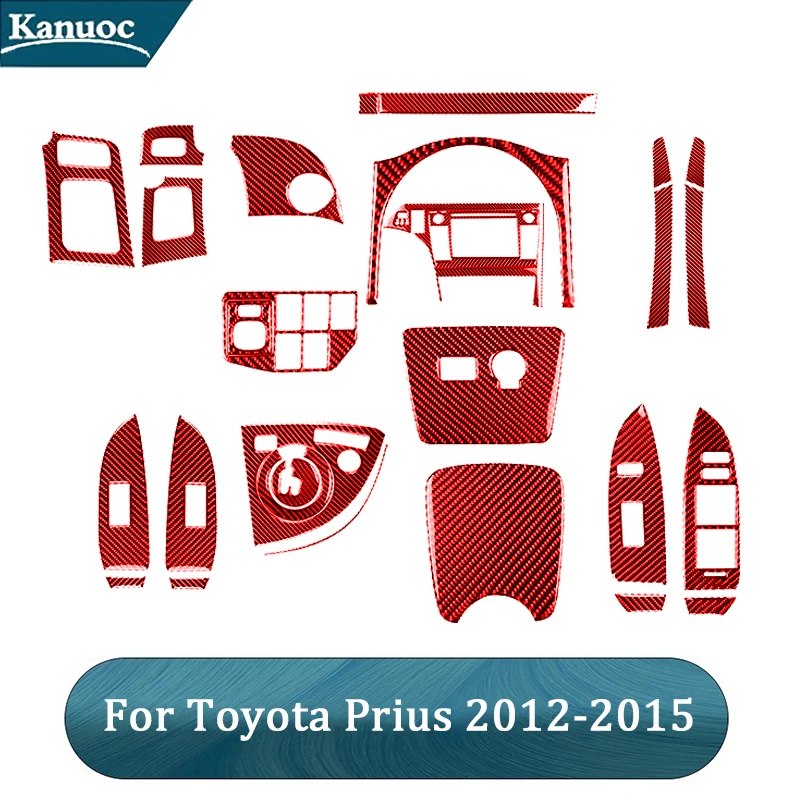 Красные наклейки из углеродного волокна для Toyota Prius 2012 2013 2014 2015, автомобильные различные детали, аксессуары для интерьера
Красные наклейки из углеродного волокна для Toyota Prius 2012 2013 2014 2015, автомобильные различные детали, аксессуары для интерьера