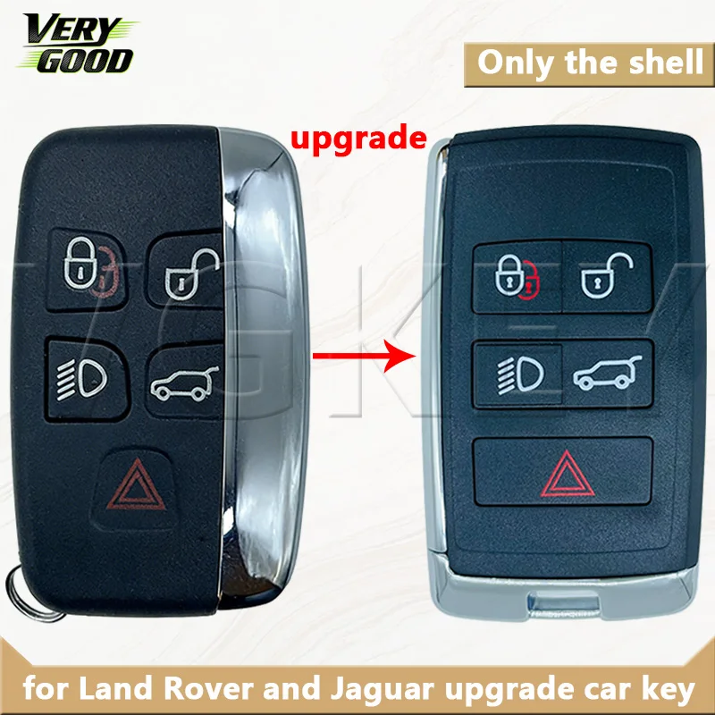 VG For Land Rover Discovery 4 Range Rover Sport Evoque Jaguar XJ XF XJL 5buttons Upgraded Replacement Remote Key shell housing
VG For Land Rover Discovery 4 Range Rover Sport Evoque Jaguar XJ XF XJL 5buttons Upgraded Replacement Remote Key shell housing