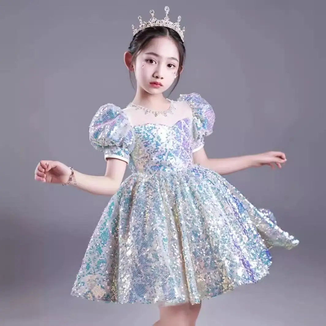 2026 New Girls Spring Summer Autumn Puffy Shiny High-End Dress Princess Dress 100-160CM
2026 New Girls Spring Summer Autumn Puffy Shiny High-End Dress Princess Dress 100-160CM