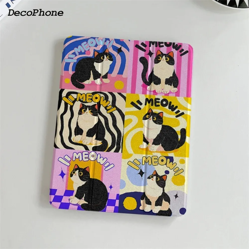 Kawaii Black Cat Case For iPad 11 Pro 11 inch Air 2024 2025 iPad Air 5/4 10.9 10.2 9.7 inch 10.5 mini 7 6 Cover with Pen Holder
Kawaii Black Cat Case For iPad 11 Pro 11 inch Air 2024 2025 iPad Air 5/4 10.9 10.2 9.7 inch 10.5 mini 7 6 Cover with Pen Holder