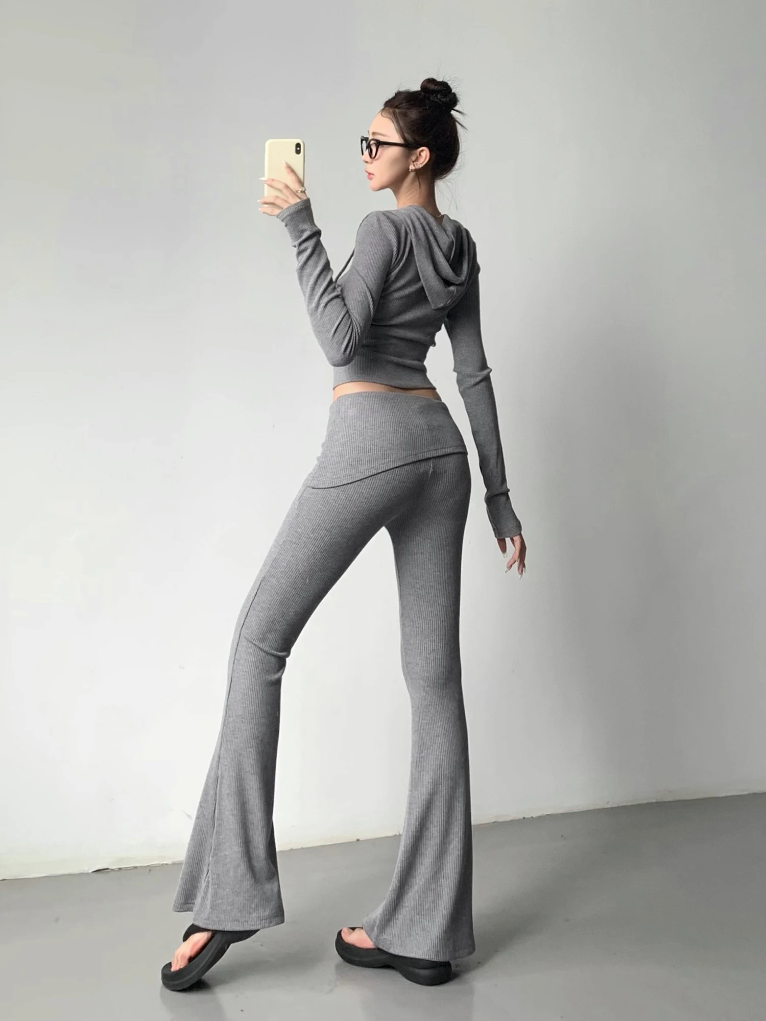 Spicy Girl Hoodie And Pants Set Women's Summer Cotton High Waist Slimming Two-Piece Suit Long Sleeve Zipper Casual Style
Spicy Girl Hoodie And Pants Set Women's Summer Cotton High Waist Slimming Two-Piece Suit Long Sleeve Zipper Casual Style