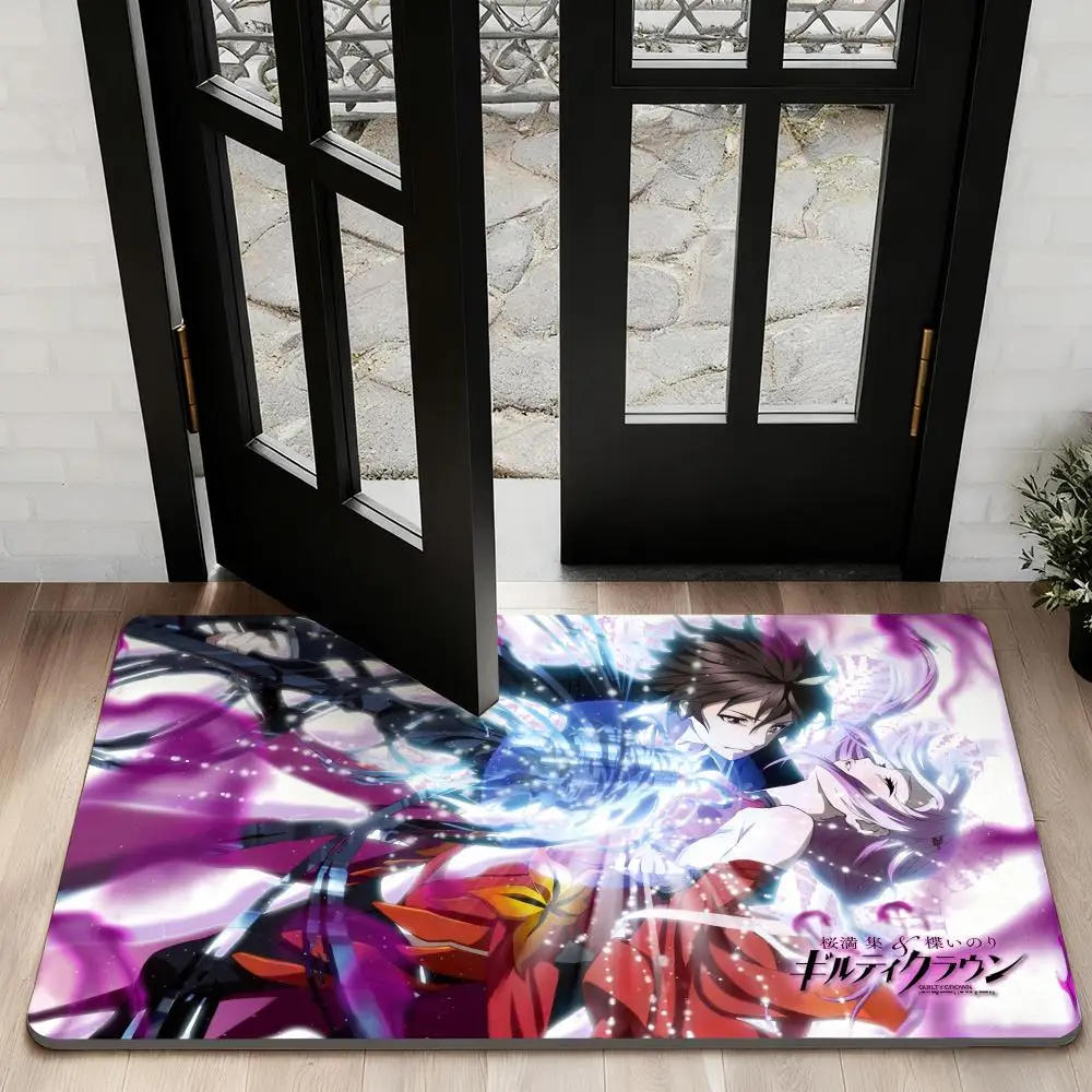 G-Guilty Crown cute anime Floor Mat Diatom Bath Mat Absorbent Quick Dry Non-Slip TPR Backing Soft Plush Draining Rugs
G-Guilty Crown cute anime Floor Mat Diatom Bath Mat Absorbent Quick Dry Non-Slip TPR Backing Soft Plush Draining Rugs