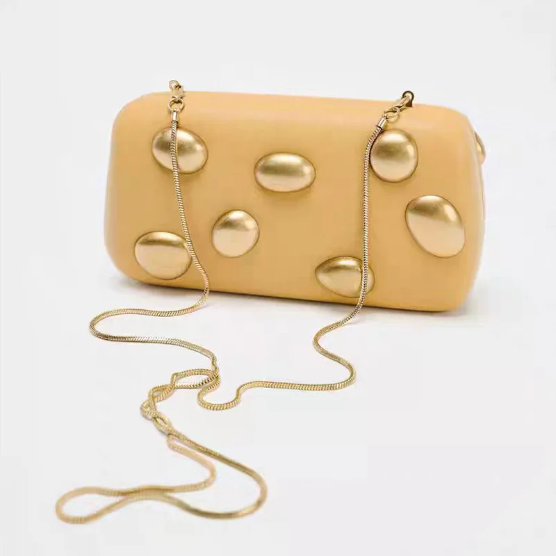 2025 Vintage Designer Crystal Evening Clutch Bag Women's Crossbody Bag Small Box Purse Yellow Color Handbag With Chain
2025 Vintage Designer Crystal Evening Clutch Bag Women's Crossbody Bag Small Box Purse Yellow Color Handbag With Chain
