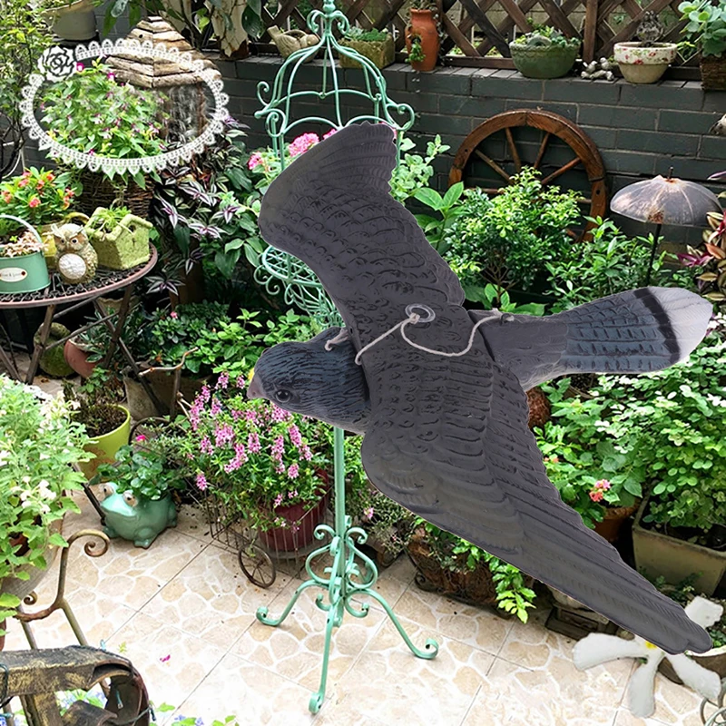 Realistic Flying Bird Hawk Pigeon Decoy Pest Control Garden Scarer Scarecrow
Realistic Flying Bird Hawk Pigeon Decoy Pest Control Garden Scarer Scarecrow