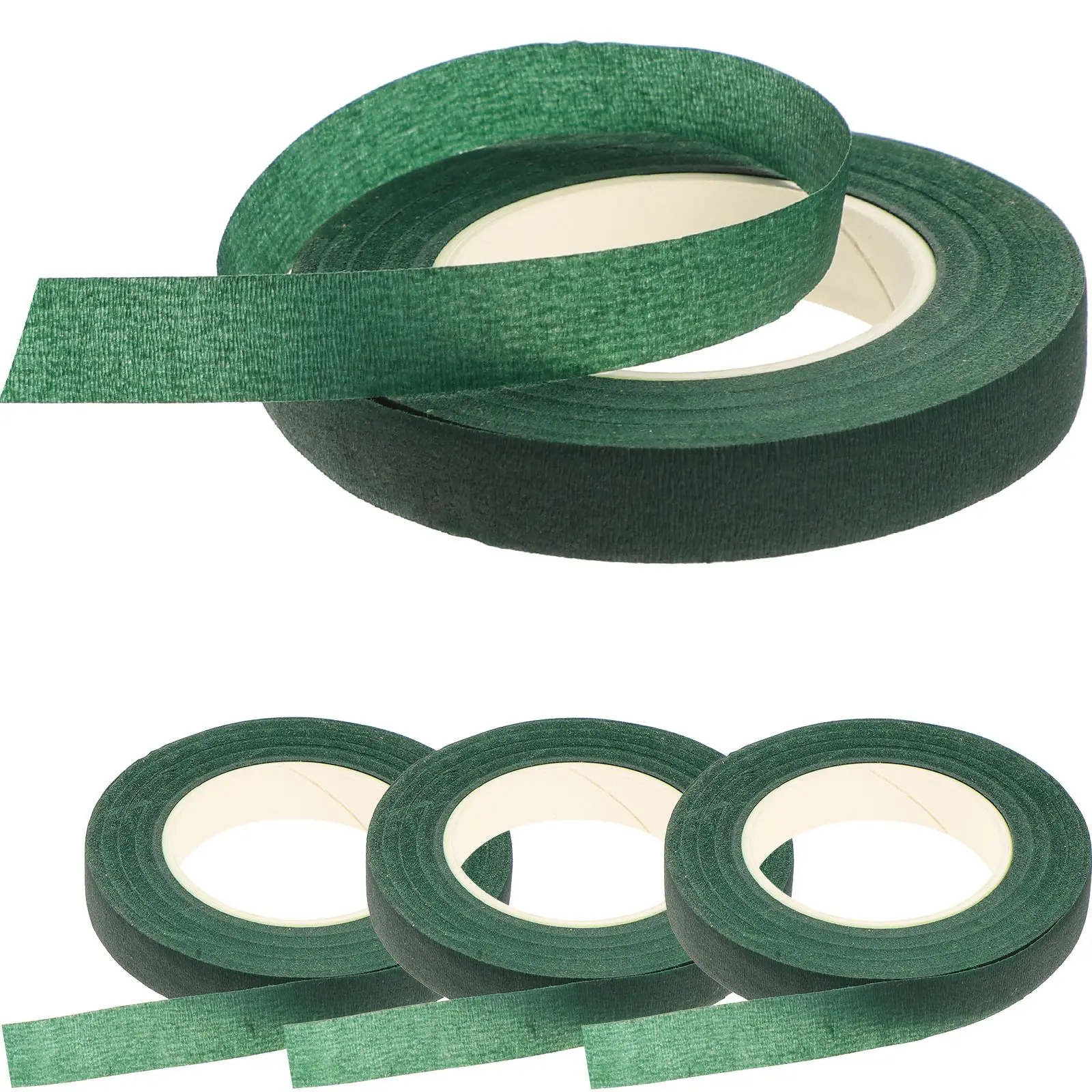 4 Pcs Green Floral Tape for DIY Arrangement Wedding Bouquet Stem Wrapping Craft Supplies Practical Flower Tapes
4 Pcs Green Floral Tape for DIY Arrangement Wedding Bouquet Stem Wrapping Craft Supplies Practical Flower Tapes