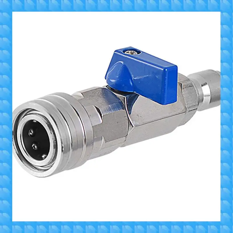 ETRT 1-комплект шарового крана для мойки высокого давления 3/8 NPT, быстрый разъем 4500 фунтов на квадратный дюйм, серебристый и синий металл для шланга для мойки высокого давления
ETRT 1-комплект шарового крана для мойки высокого давления 3/8 NPT, быстрый разъем 4500 фунтов на квадратный дюйм, серебристый и синий металл для шланга для мойки высокого давления