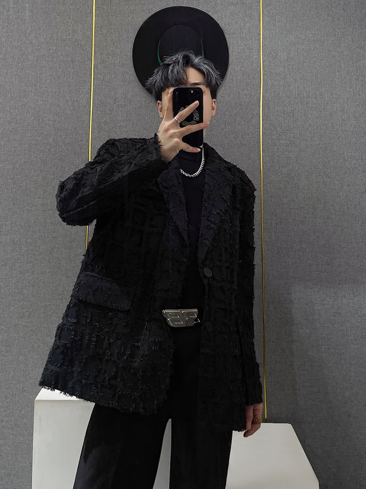 Casual Plaid Faionable Spring 2024 Men's Single-breasted Long Sve Suit Jaet Street Sle Trendy Haome Spring Autumn...
Casual Plaid Faionable Spring 2024 Men's Single-breasted Long Sve Suit Jaet Street Sle Trendy Haome Spring Autumn...