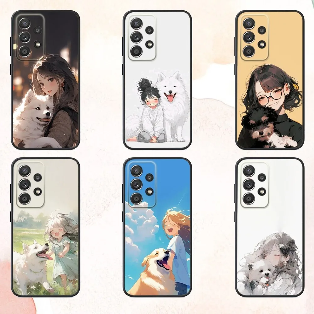 Cute Kid Girl Dog Phone Case For Samsung S25,S24,S21,S22,S23,S30,Ultra,S20,Plus,Fe,Lite,Note,10,9,5G Black Cover
Cute Kid Girl Dog Phone Case For Samsung S25,S24,S21,S22,S23,S30,Ultra,S20,Plus,Fe,Lite,Note,10,9,5G Black Cover