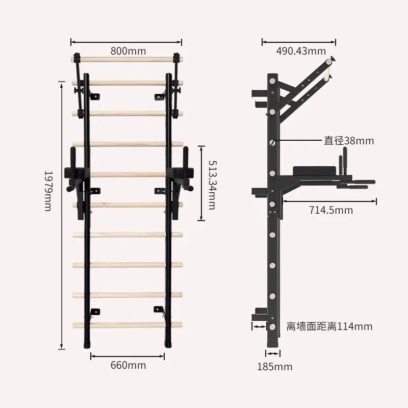 Indoor Multifunctional Fitness Equipment Rehabilitation Training Female Climbing Frame
Indoor Multifunctional Fitness Equipment Rehabilitation Training Female Climbing Frame