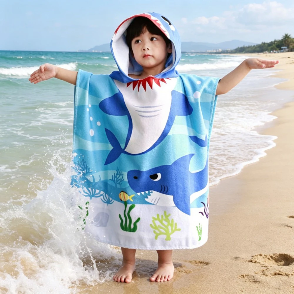 Baby Hooded Bath Towel, Cute Mermaid Print, Soft Absorbent Microfiber Poncho Robe for Toddler Girls, Swim Beach Pool Cover Up
Baby Hooded Bath Towel, Cute Mermaid Print, Soft Absorbent Microfiber Poncho Robe for Toddler Girls, Swim Beach Pool Cover Up