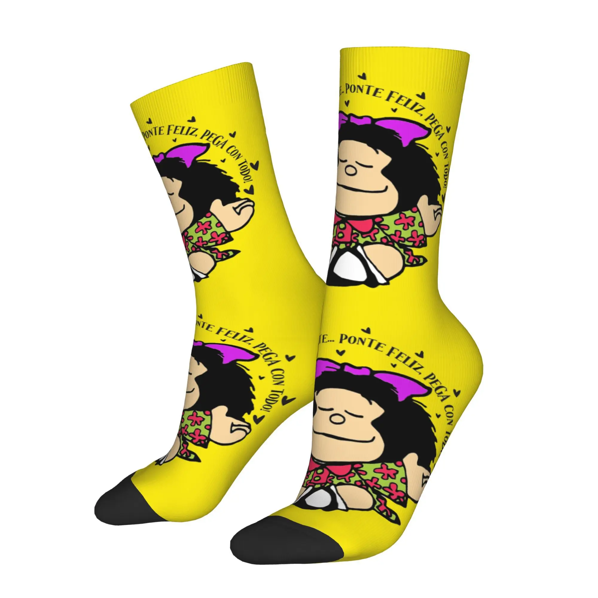 Mafalda Cute Comic Character Unisex Winter Socks Running Happy Socks Street Style Crazy Sock
Mafalda Cute Comic Character Unisex Winter Socks Running Happy Socks Street Style Crazy Sock