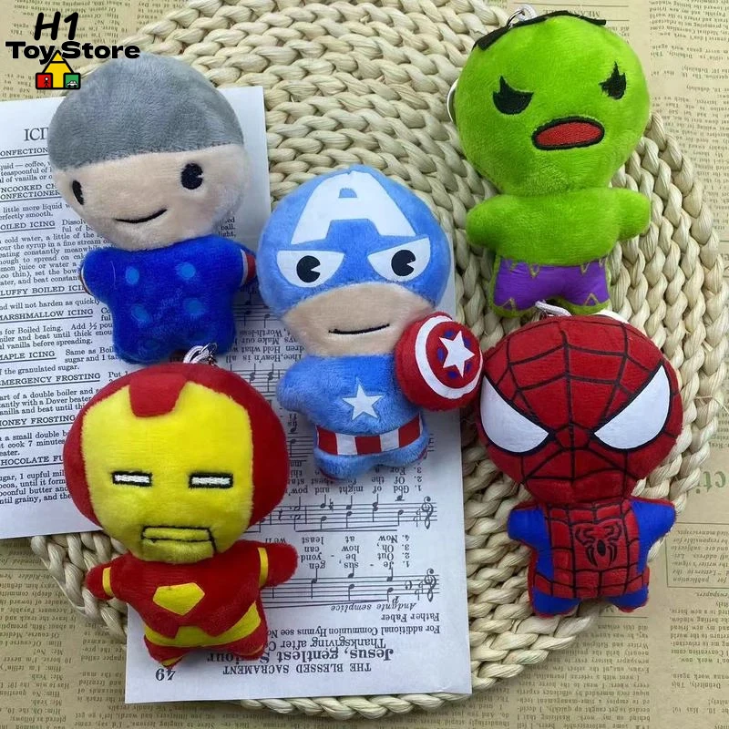 Мини-плюшевый брелок с изображением Мстителей Marvel, Капитан Америка и Человек-Паук, мягкая кукла, милый подарок с персонажем мультфильма
Мини-плюшевый брелок с изображением Мстителей Marvel, Капитан Америка и Человек-Паук, мягкая кукла, милый подарок с персонажем мультфильма